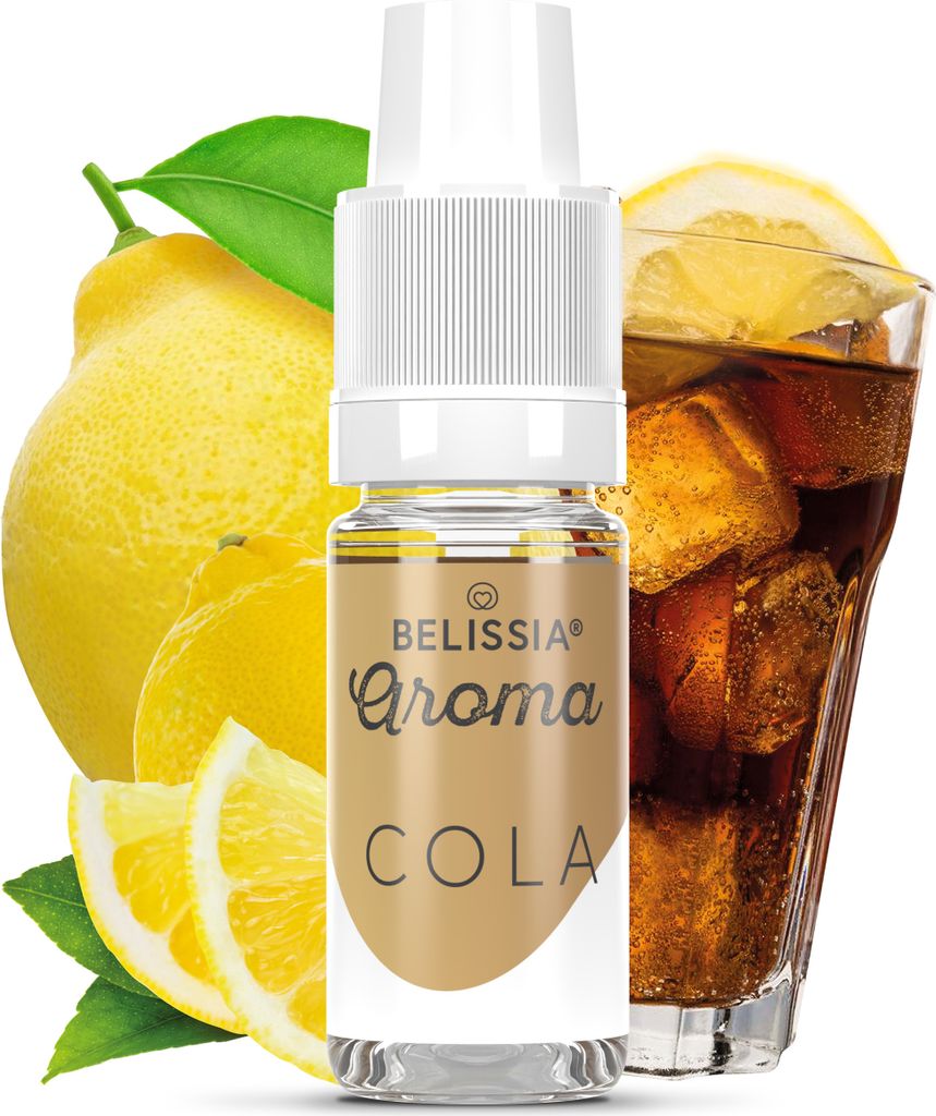 Belissia Lebensmittelaroma Cola - 10ml Hochdosiertes Aroma Produktbild 