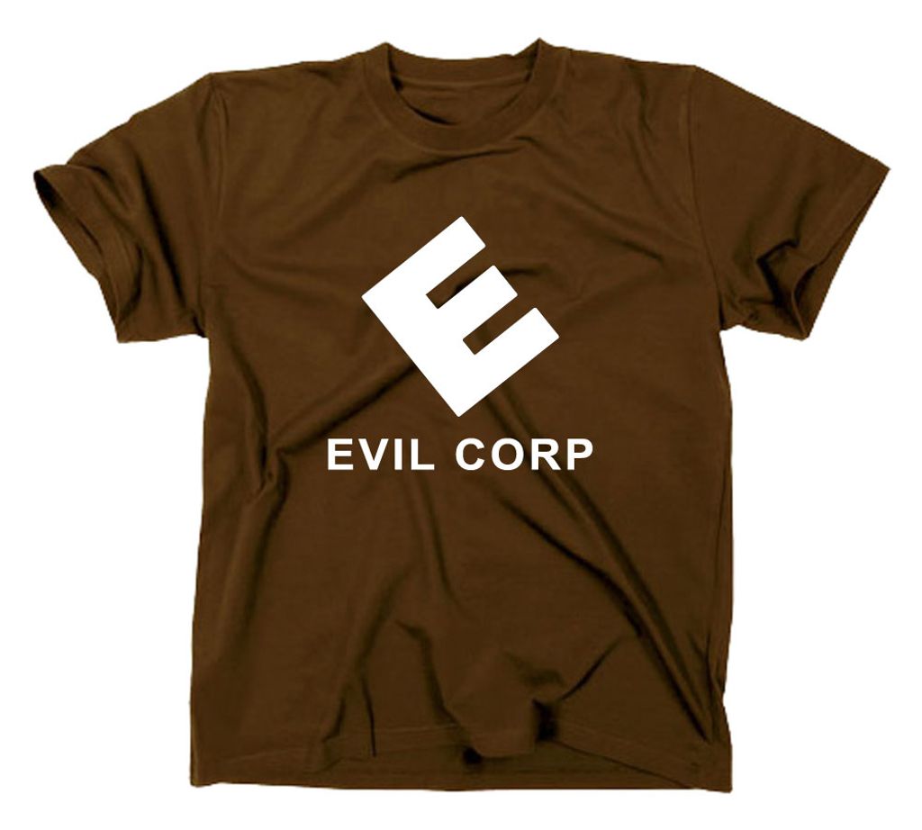 Styletex23 T-Shirt Evil Corp, Corporation , braun, L