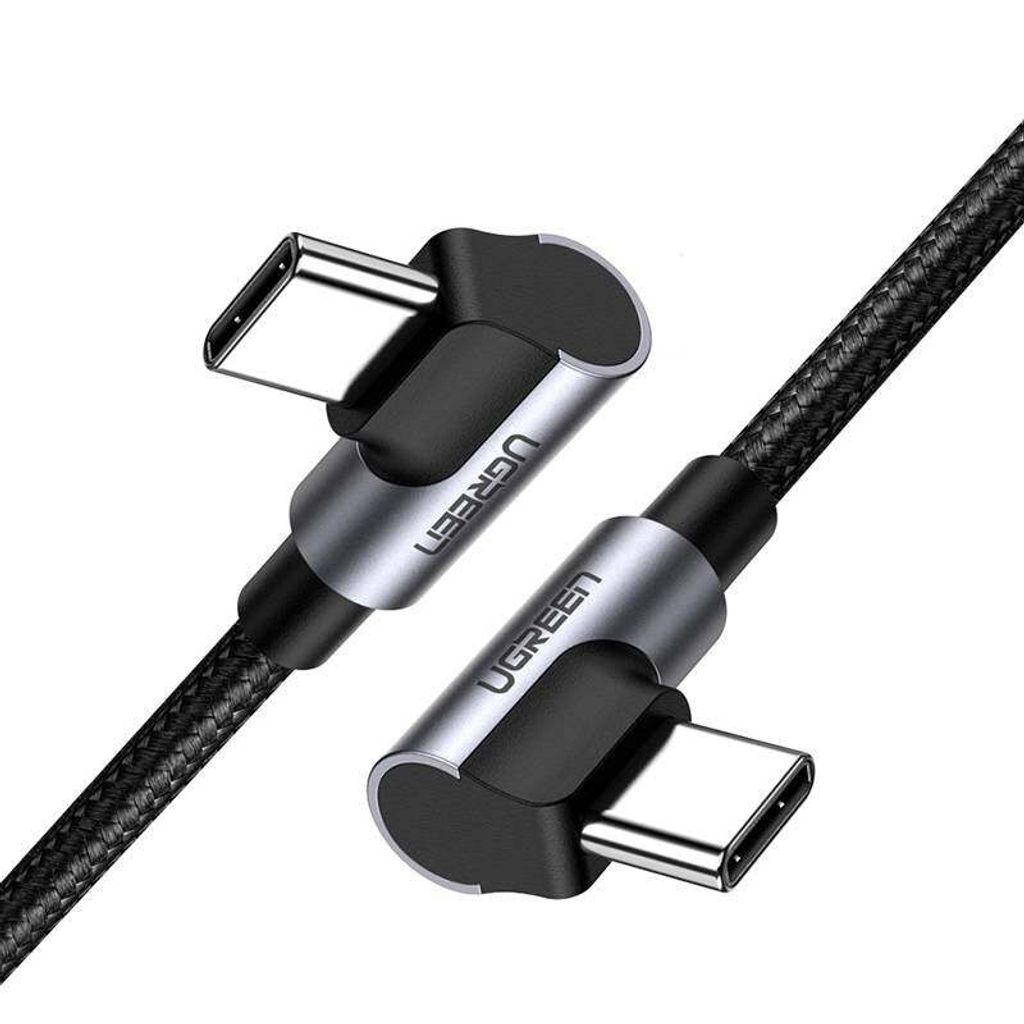 Ugreen Usb-C to Usb-C Angle Cable Us323, Pd, 3A 60W, 1M Image du produit 