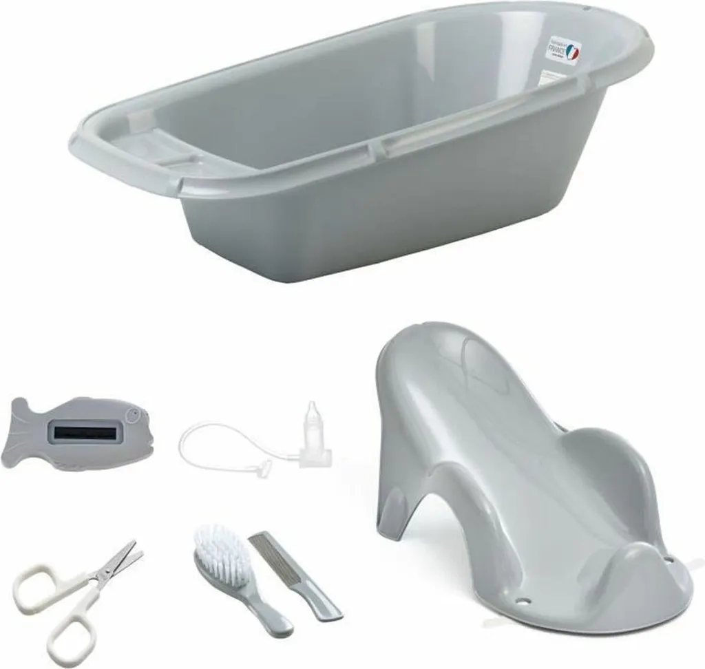 Baignoire Thermobaby Nkri ergonomique en cuir avec base stable 80cm