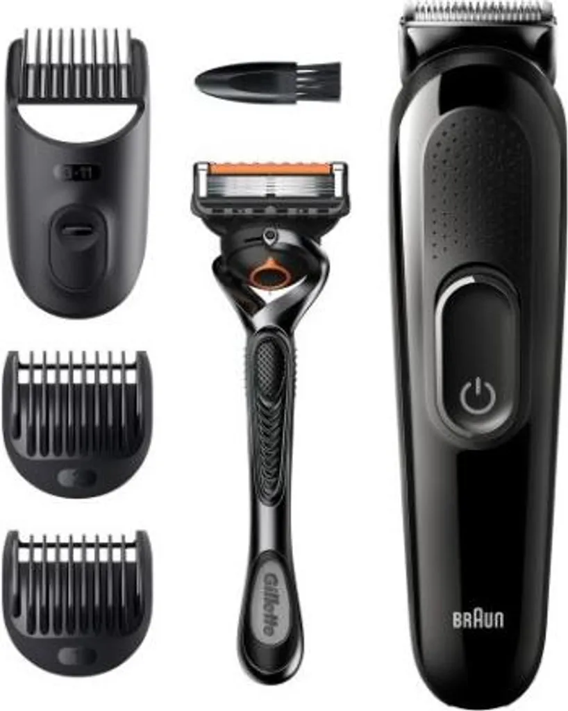 Tondeuse Braun SK3300 pour Barbe de 3 Jours et Finitions Précises Noir