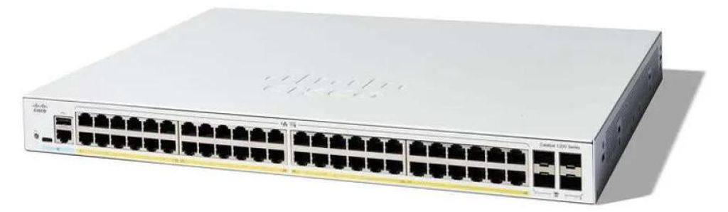 Cisco Catalyst 1200 48-port GE PoE - Switch - 48-Port Produktbild 