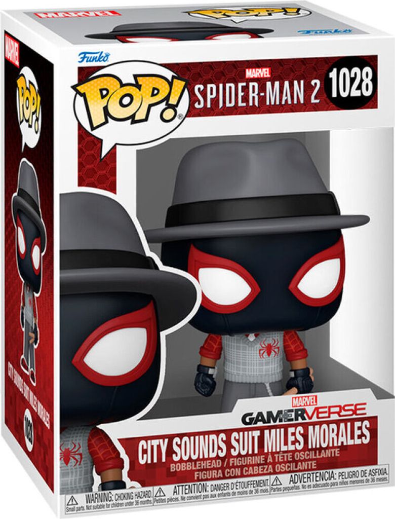 Funko Pop! Marvel - Figurka Miles Morales w City Sounds Immagine del prodotto 