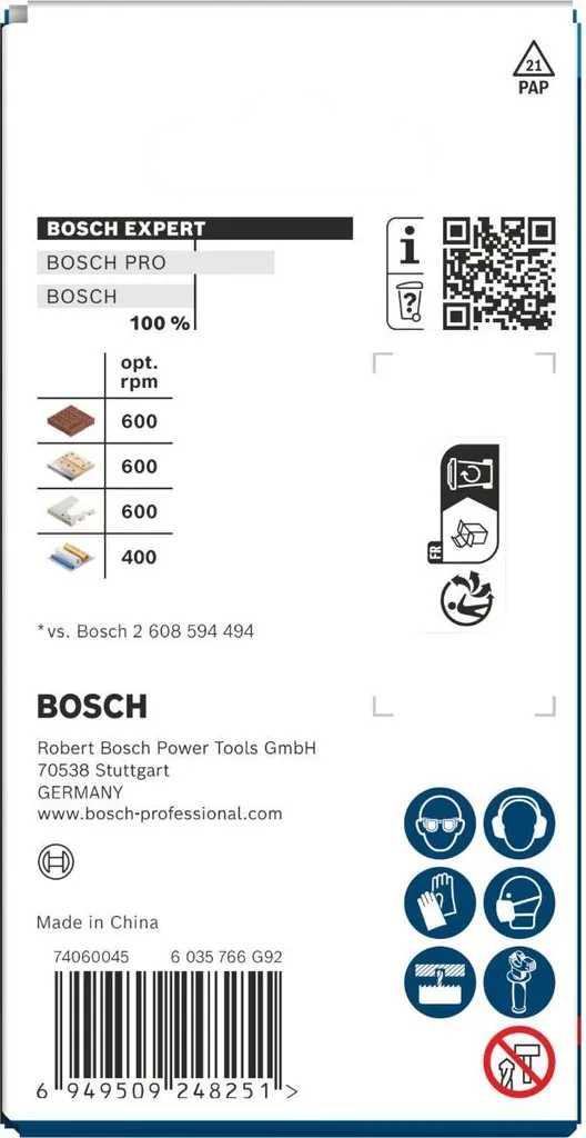 OFFERTA Bosch EXPERT 60mm Sega a Tazza PC Plus - Disponibilità Limitata