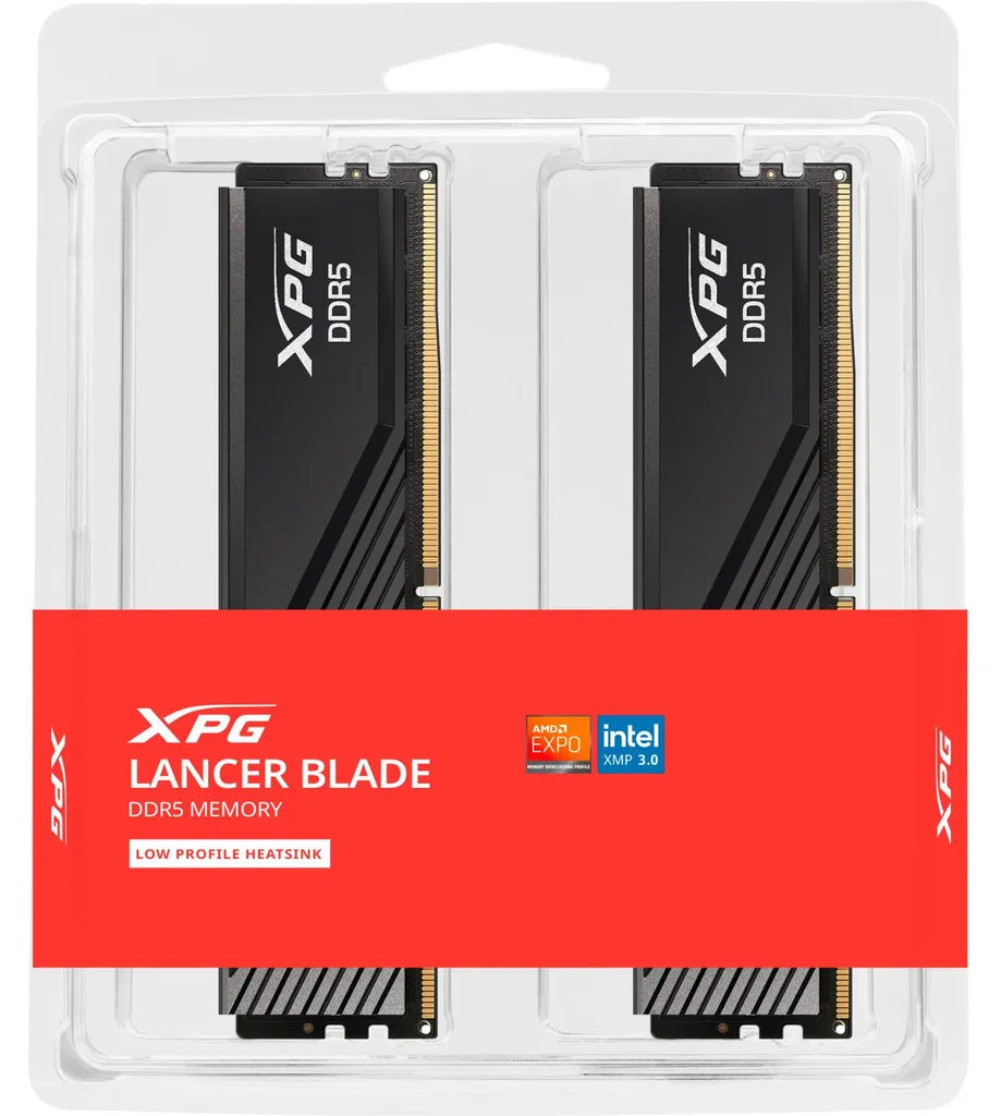Mémoire PC Gaming DDR5 ADATA Lancer Blade 32 Go 6000 MHz pour Streaming - 7