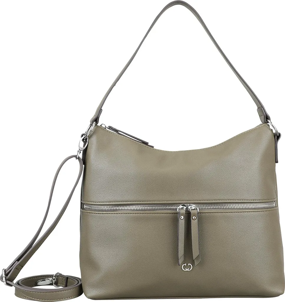 GERRY WEBER Daily Use Hobo Khaki: Borsa a Tracolla Pratica ed Elegante
