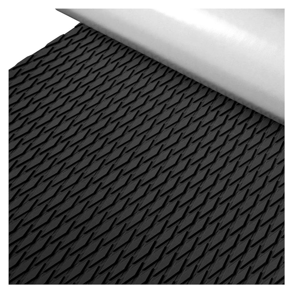 EVA-Schaumstoff-Bootsbodenplatte 95"/47" x 12" rutschfeste Surfbrett-Traktionsmatte, selbstklebende, zuschneidbare Deckplatte für Boote, SUP-Paddl...