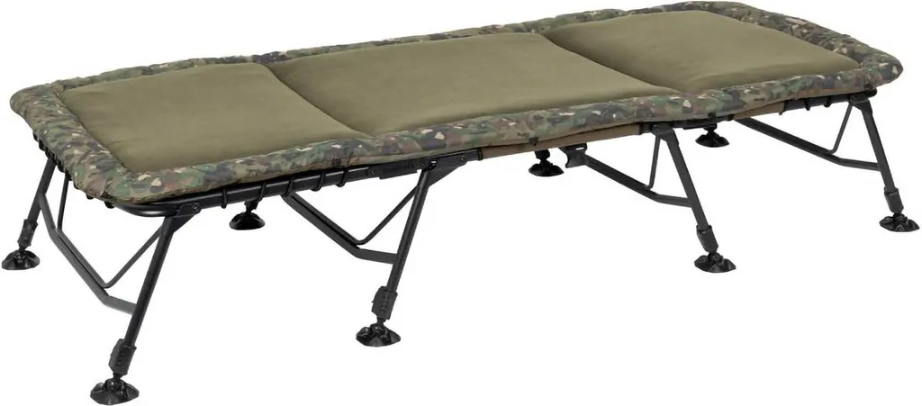 Dites adieu au mal de dos avec le Bedchair Trakker RLX 8 Leg Bed V2