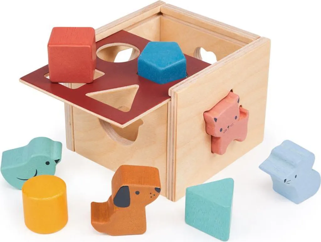 Jouet Tri de Formes Mentari - Apprendre sans Frustration en Bois