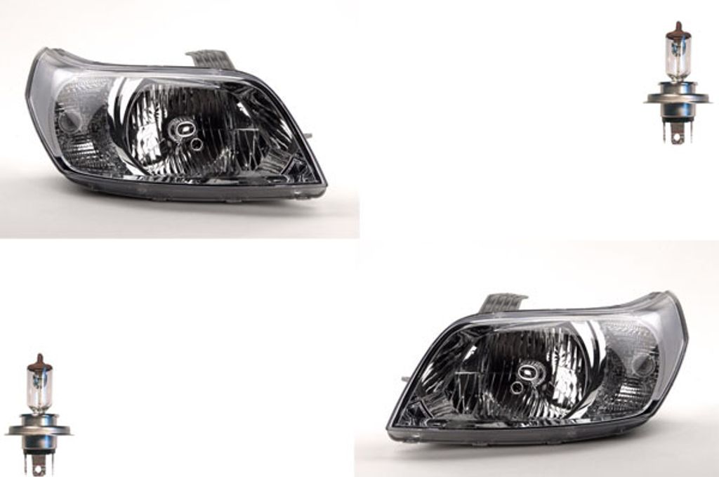 Johns, Scheinwerfer Halogen passend für Chevrolet Aveo 08 08- mit H4 Set Links Rechts 96650754 96650755