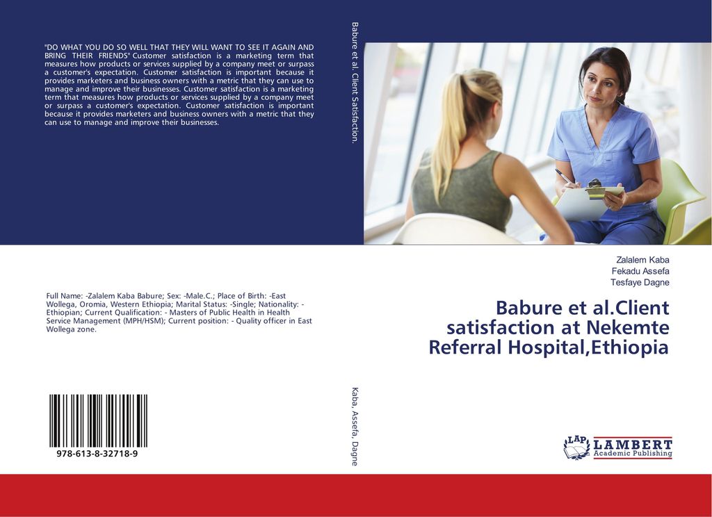 Babure et al.Client satisfaction at Nekemte Referral Hospital,Ethiopia