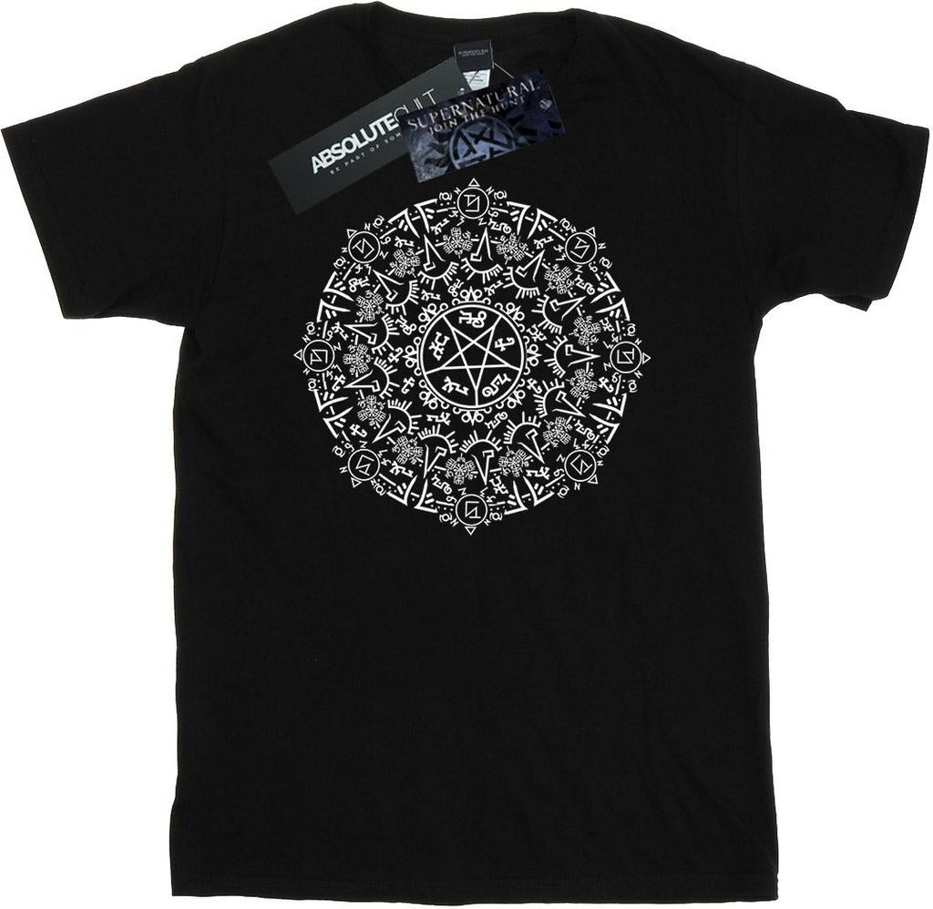 Supernatural - T-Shirt für Damen BI44359 (M) (Schwarz)