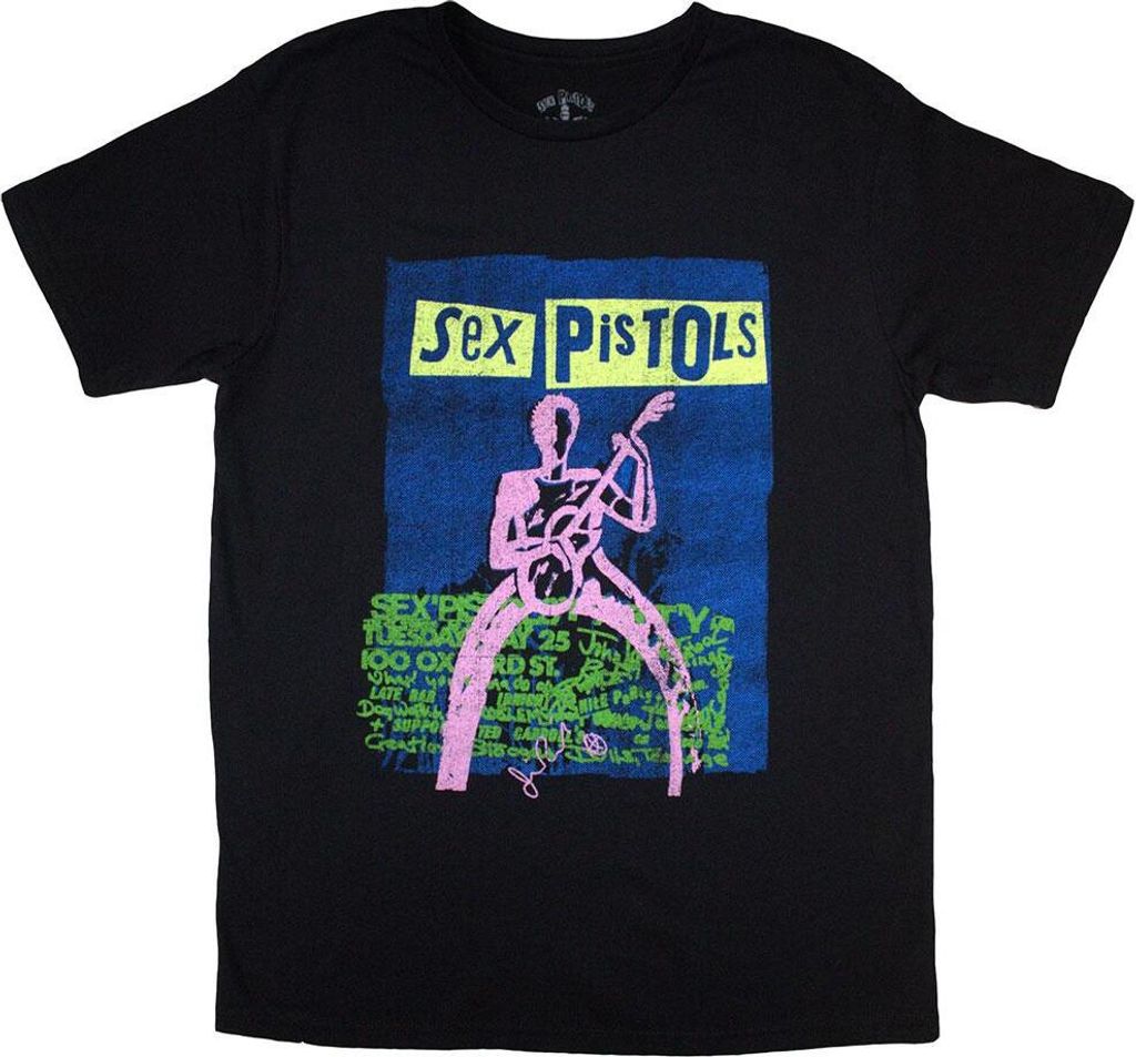 Pistols - T-Shirt für Herren/Damen Uni RO13420 (XL) (Schwarz)