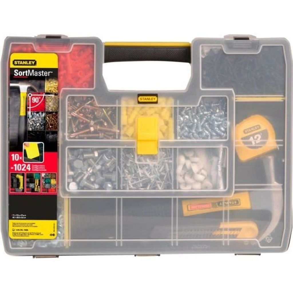 STANLEY Sortmaster Organizer - 1-94-745 - 17 compartments Productafbeelding 