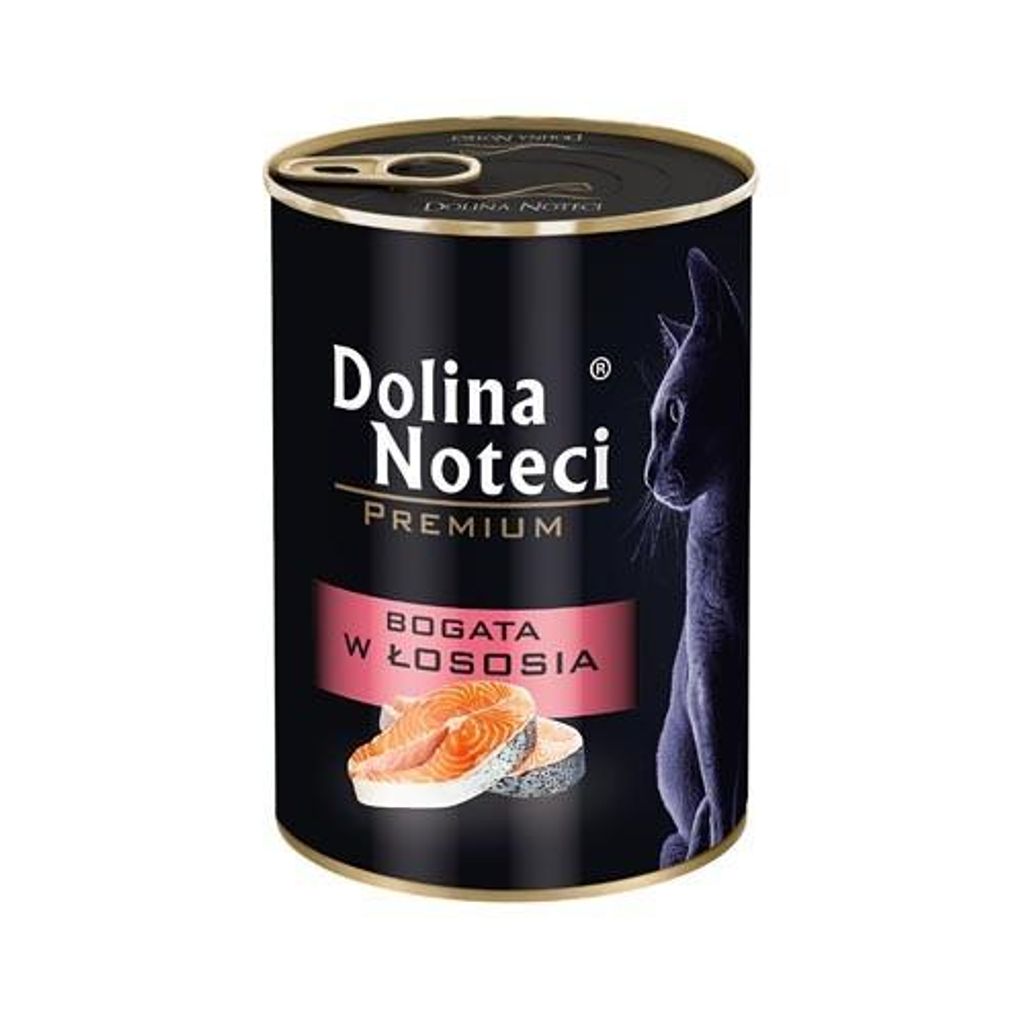Dolina Noteci Premium Łosoś - Mokra Karma dla Kota - 400g