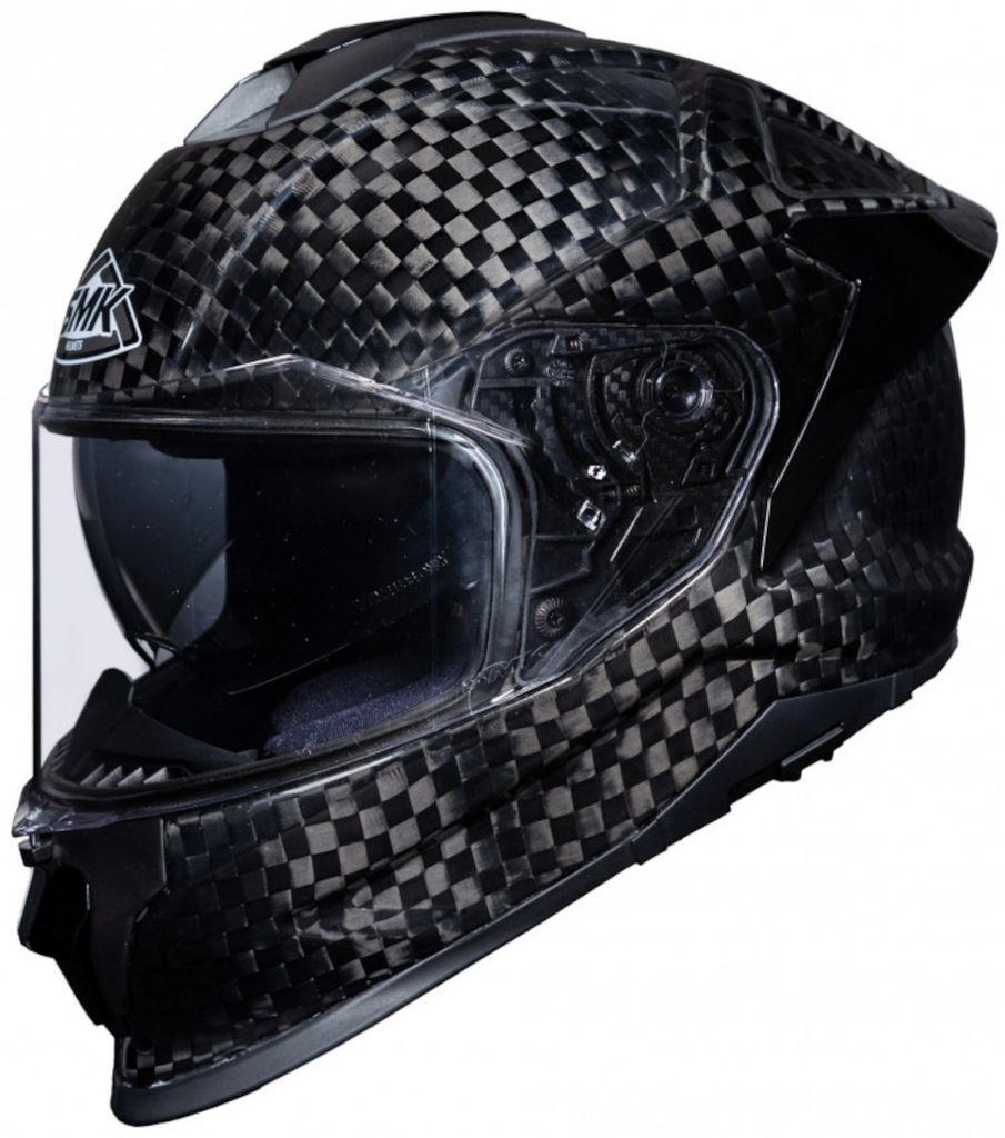 SMK TITAN CARBON Integralhelm carbon XS XS in grau/schwarz