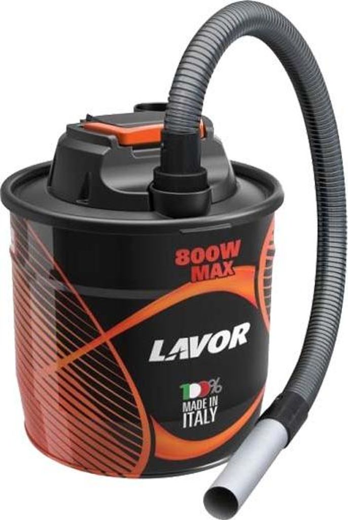 LAVOR Ashley 112, 18 l, Beutellos, Schwarz, Rot, Metall, 1 m, Flexibel