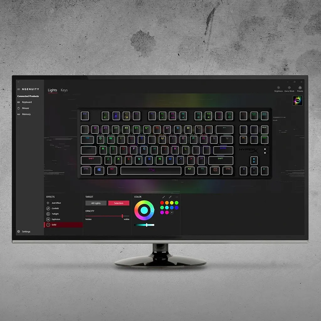 Clavier mécanique gaming HyperX Alloy Origins Core avec switch Red - 6