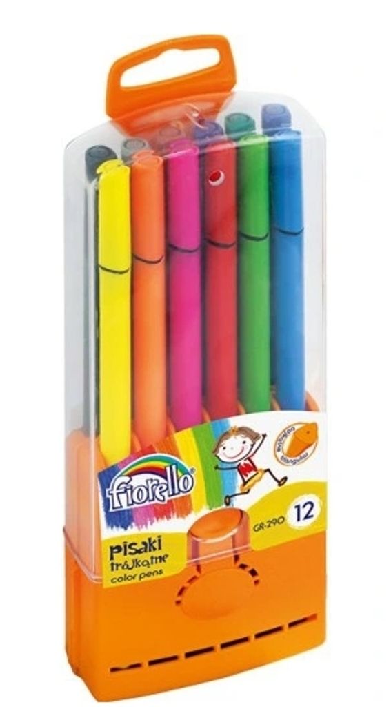 Fiorello Dreikantstifte, 12 Farben, ergonomisch