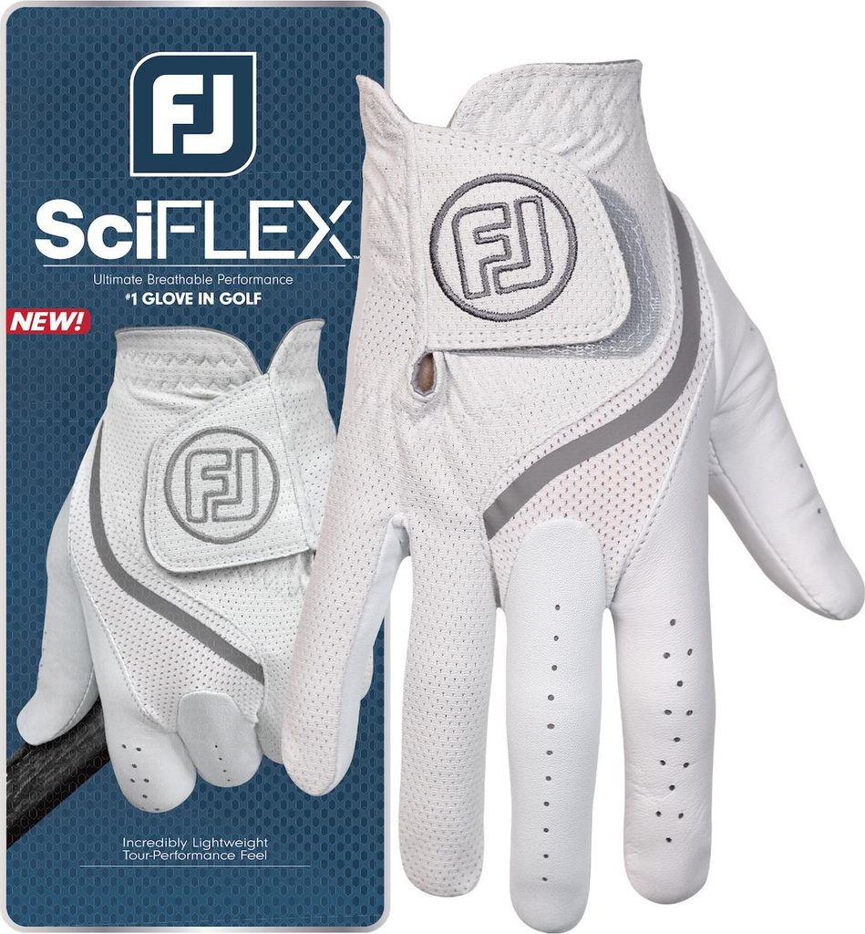 Footjoy SciFlex Right Herren Golfhandschuh Weiß