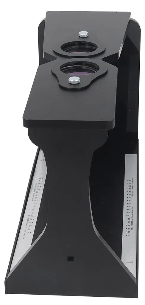 Stéréoscope professionnel réglable avec double colonne noir robuste - 20