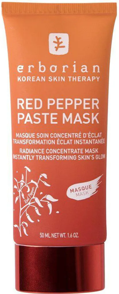 Adieu Teint Terne : Masque Poivre Rouge Erborian 50 ml Éclat Instantané