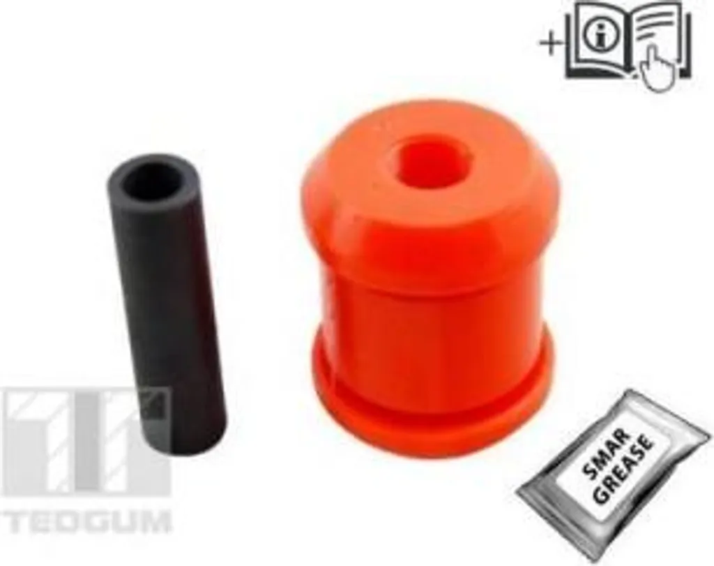 Silentbloc de Suspension Bras de Train Arrière TEDGUM TED37030 Robuste