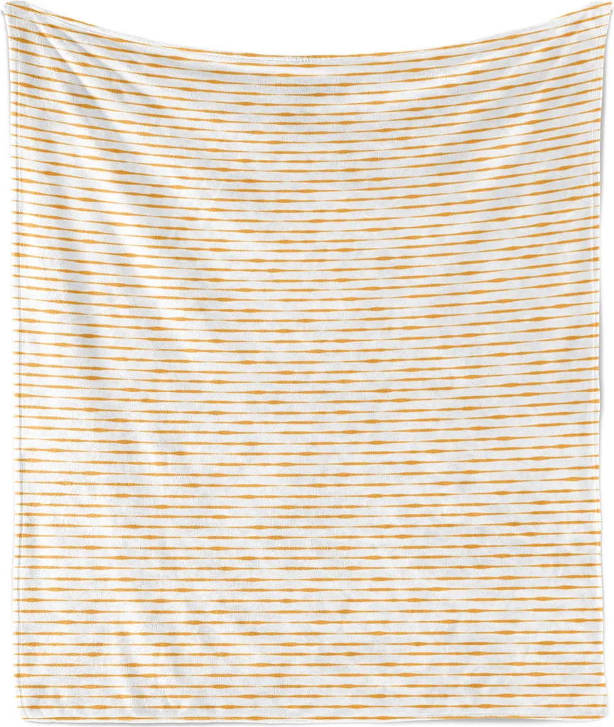 Offerta Coperta ABAKUHAUS Pile Flanella 175x230 Arancione Grunge