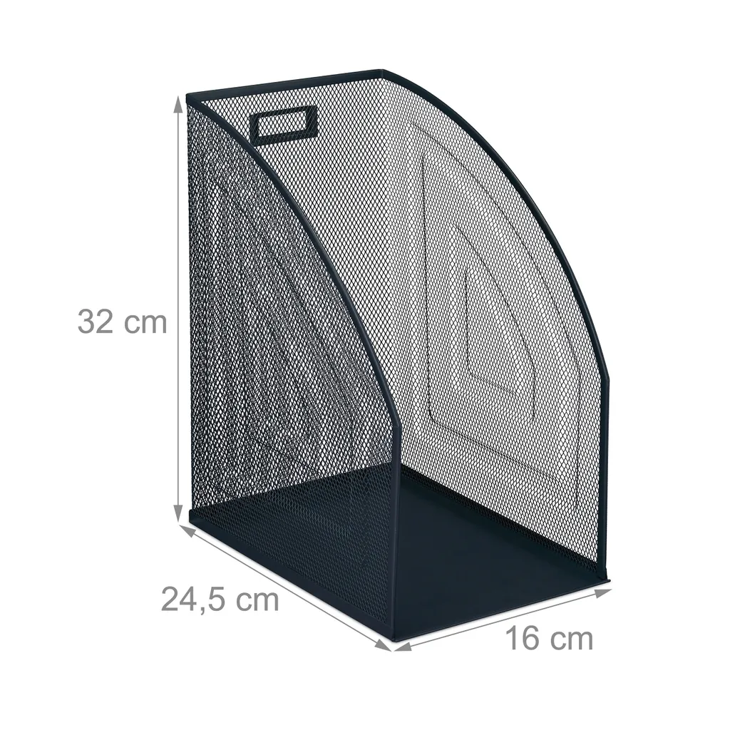 Porte-documents A4 en Mesh avec Structure Stable Lot de 2 Unités - 4