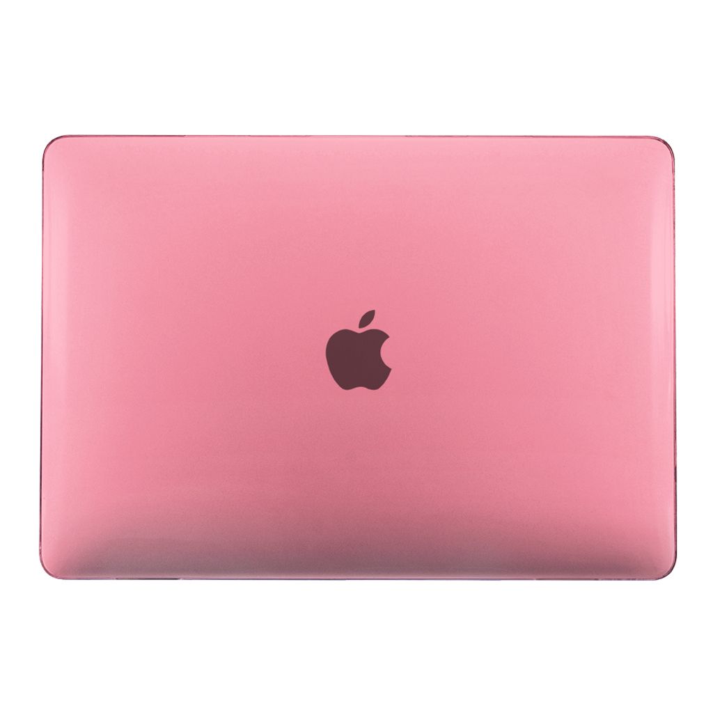 Schutzhülle für Apple MacBook Air 13.6" (2025-2022) M3 M2 2-Teilig Hartcase Schutz Etui Tasche Hülle Modell A3240 A3113 A2681 - Pink