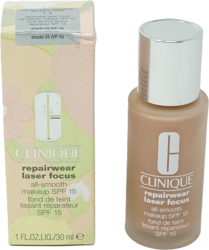 Clinique Repairwear Laser Focus Makeup Foundation 03 Shade 30ml