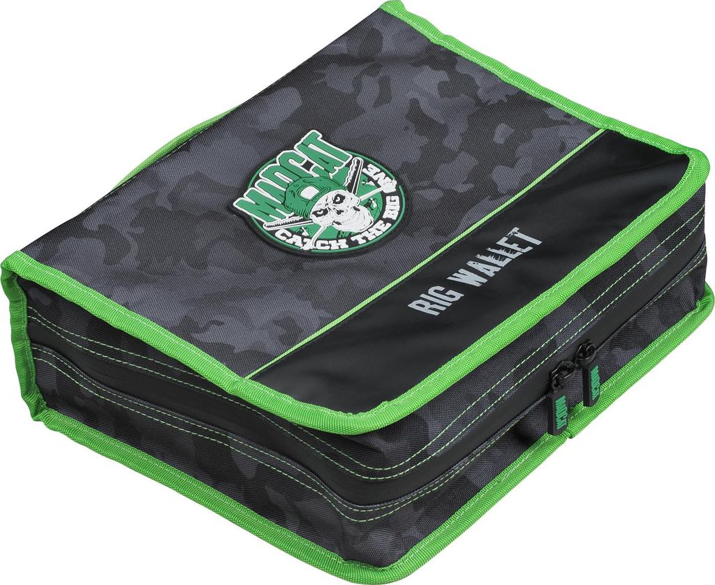 Madcat Rig Wallet 28x23x10cm 8 Folders - Angeltasche für Rigs