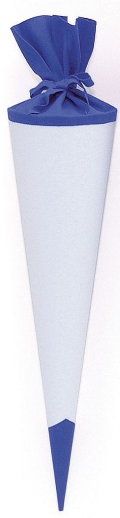 Goldbuch Bastelschultüte 70cm weiß mit farbigem Produktbild 