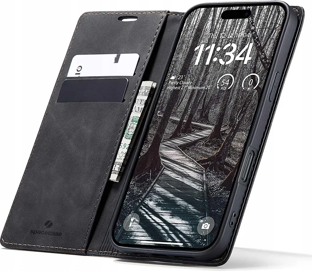 BOPPS Custodia con batteria per iPhone 16 Pro Max [2026 New] Silm 8500