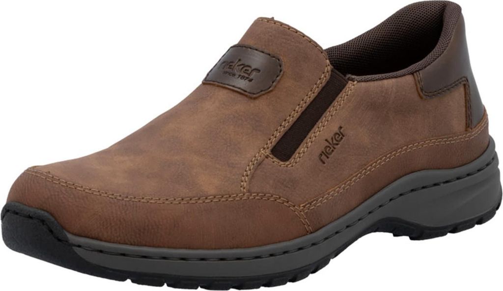 Rieker Sportliche Slipper Herren 32303936383338 Braun 40 EU