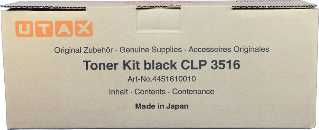 Utax 4451610010 Toner Noir Haute Capacité pour Imprimante Laser A