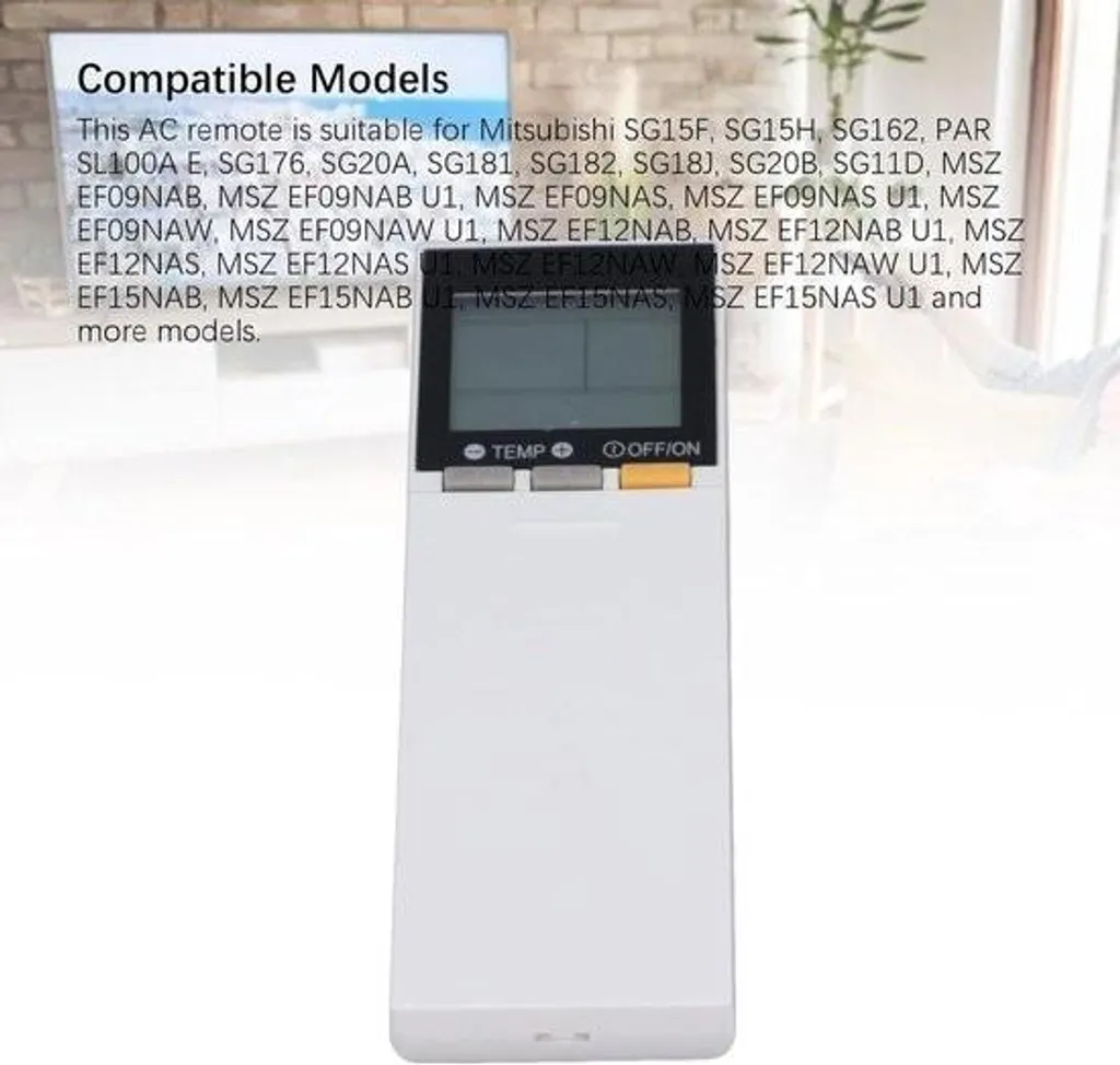 Télécommande de remplacement pour climatiseurs réversibles split - 2