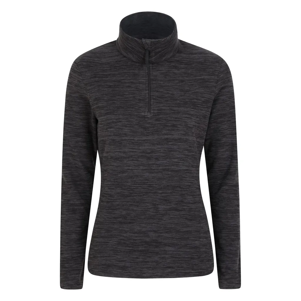 Mountain Warehouse Snowdon Pile Donna Nero - Microfleece Caldo 36 DE