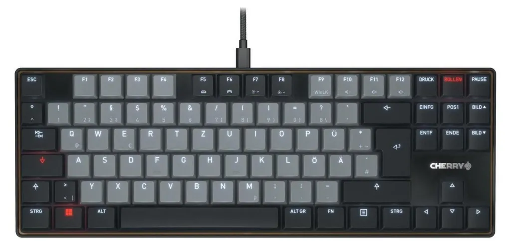 Cherry G8A-25550HOADE-2 Clavier Mécanique KC 500 MX LP Ivory DE
