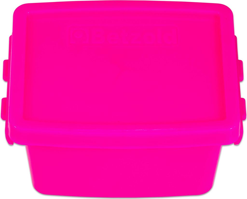 Betzold Aufbewahrungsbox, Farbe: pink, Setgröße: 5 Stück, Volumen: 0,3 l