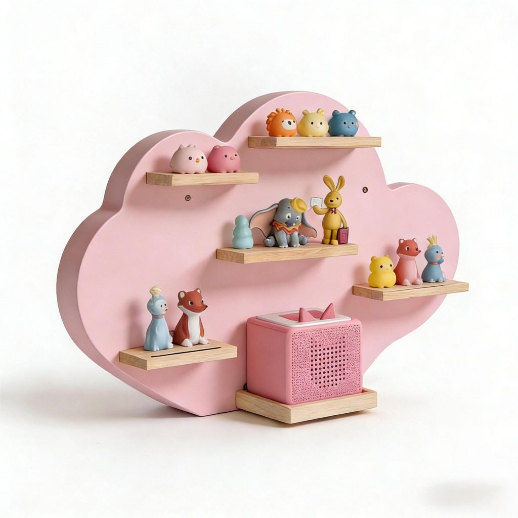 relaxdays Toniebox Regal Wolke