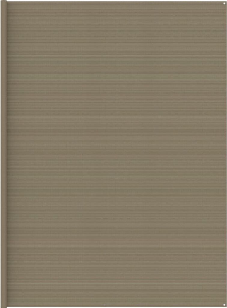 Möbel Zeltteppich Taupe 400x700 cm HDPE - Campingzelte 310754