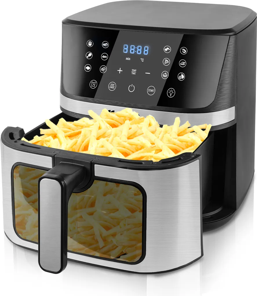 Friteuse à air chaud familiale 7L pour cuisine saine et rapide