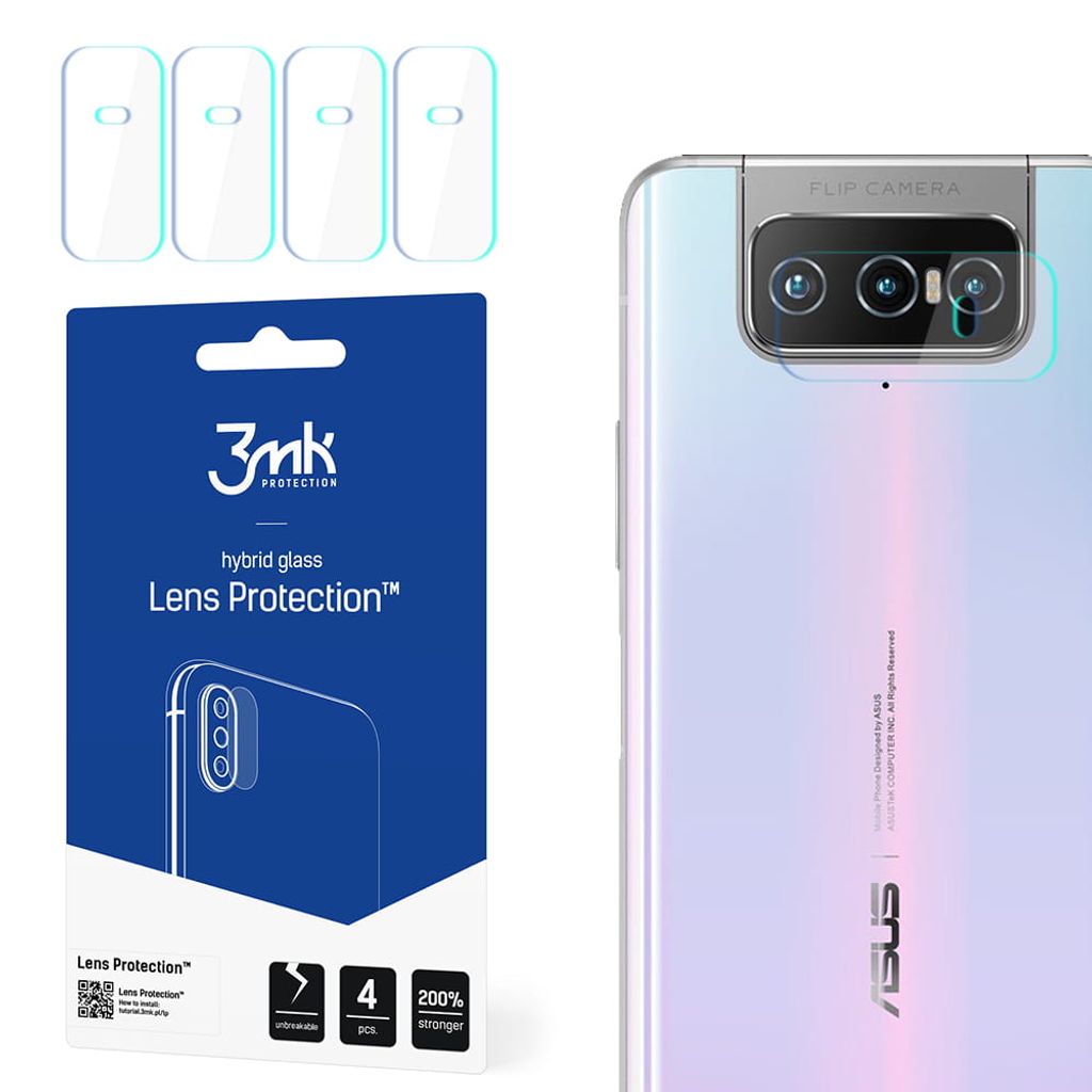 3mk Hybridglas Lens Protection für Asus Zenfone 7 Pro Produktbild 