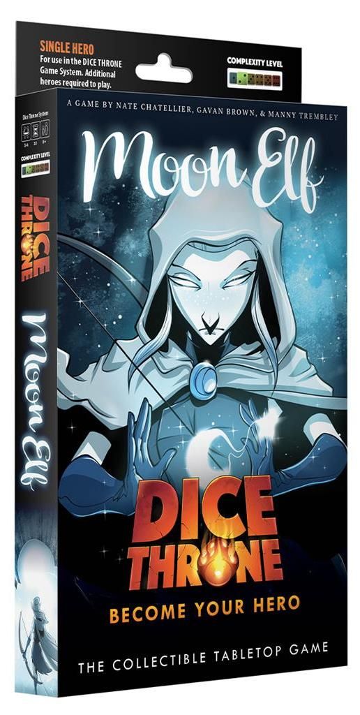 Set di eroi "Moon Elf" per il gioco Dice Throne Immagine del prodotto 