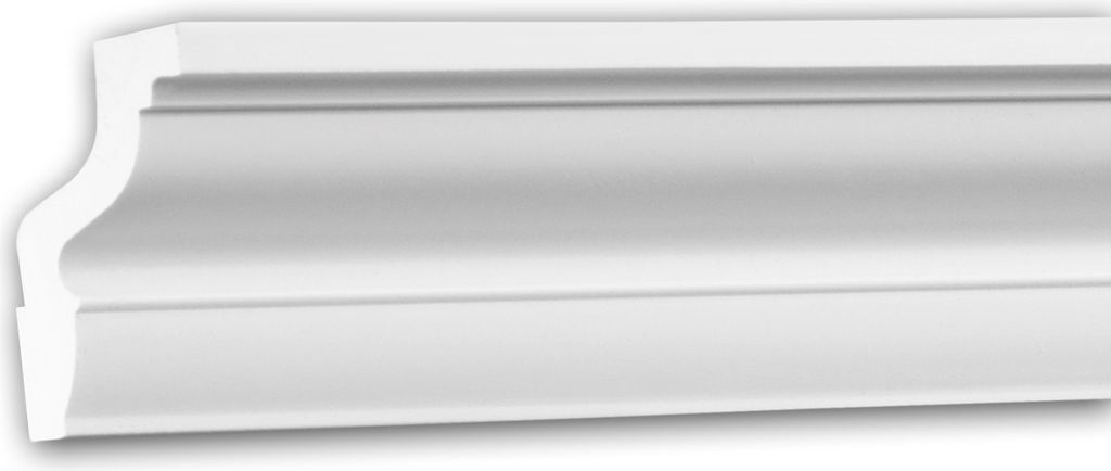 PROFHOME 150171 Eckleiste aus Polyurethan Deckenleiste Stuckleiste 2 m