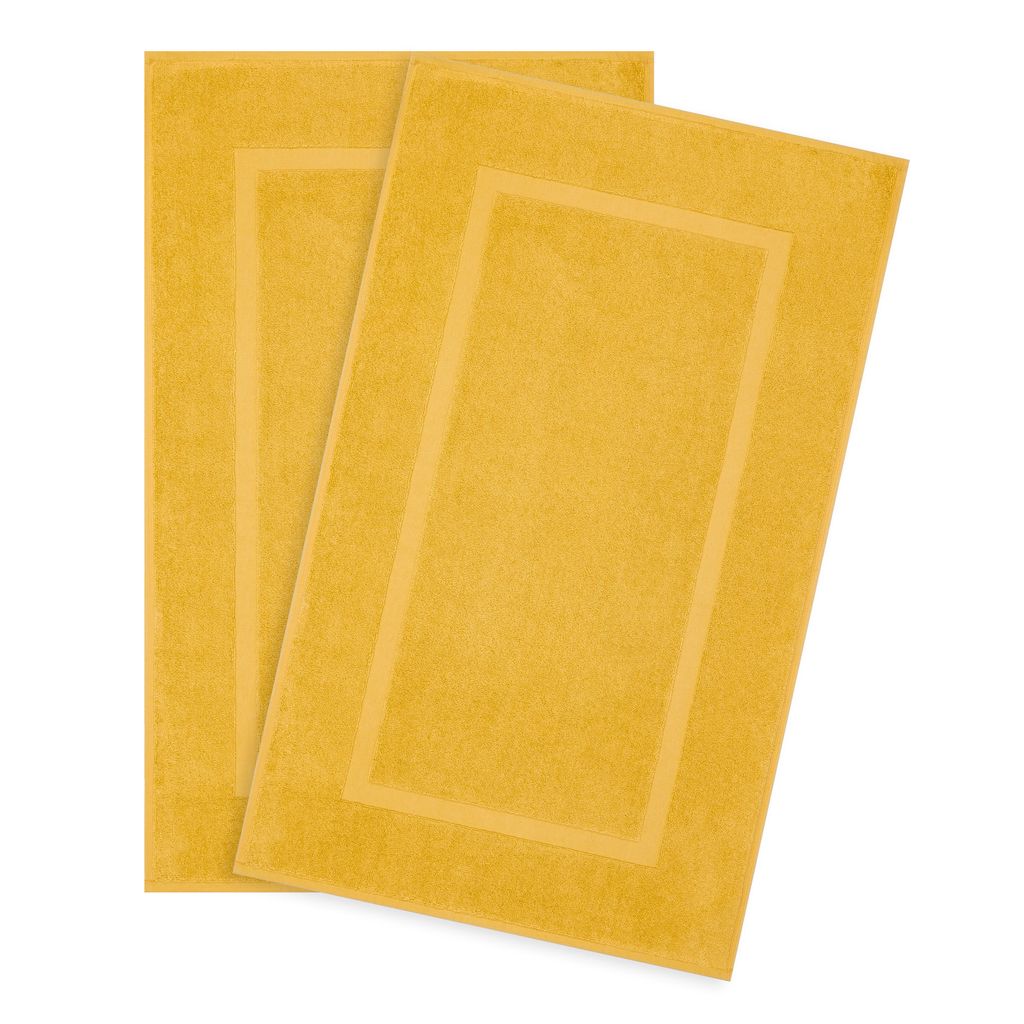 Hammetex Badematten Set 2-teilig 51x86 cm – 100% Baumwolle, 900 GSM, ,