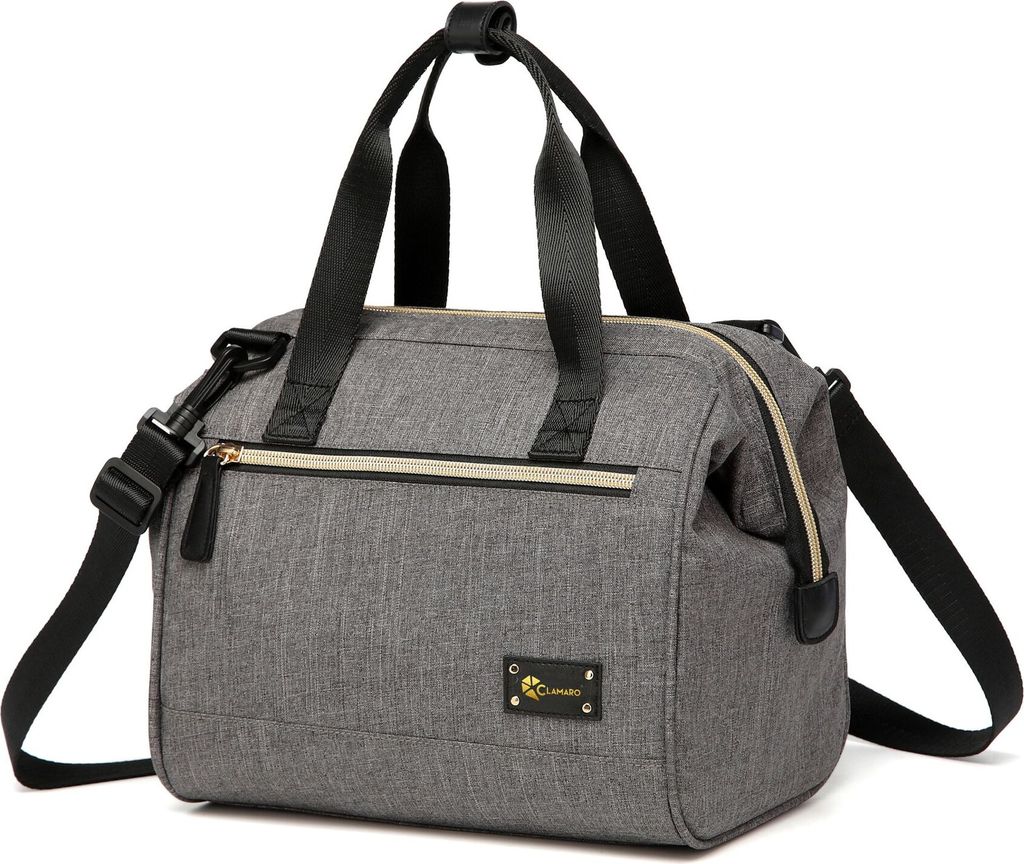 CLAMARO Wickeltasche Pflegetasche Kindertasche Babytasche Tragetasche Handtasche Rucksack, Thermo, Modell:C0002-A