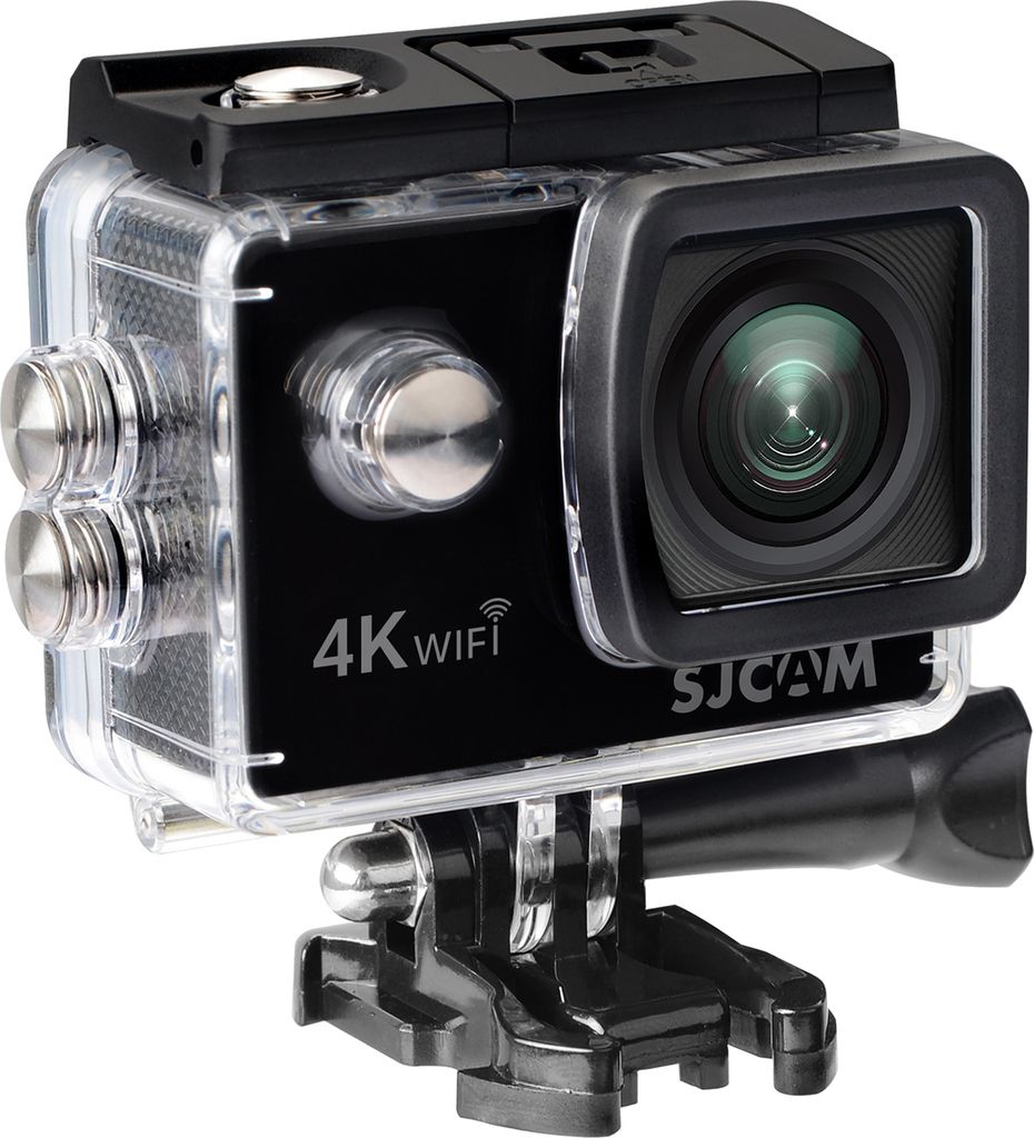 SJCAM SJ4000AIR 4K HD Action-Kamera mit 2-Zoll-IPS-Bildschirm, 16 MP, 170¡ã Weitwinkel, 30 m wasserdicht, unterstuetzt WiFi-Verbindung mit wasser...