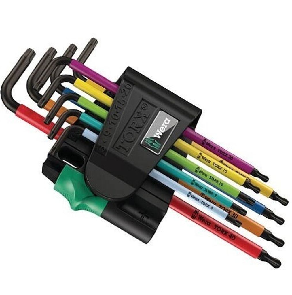 Wera 967/9 TX BO Winkelschlüsselsatz Blacklaser Produktbild 
